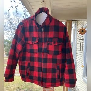 Legendary Whitetails Tough as Buck Outdoorsman Berber Lined Wool Coat